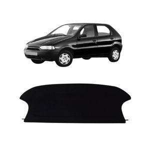 Tampao Bagagito Personalizado Preto Palio 1996 A 2000