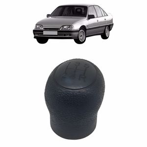 Manopla Cambio Omega Suprema 1992 A 1996 Gls Preto 5 Marchas
