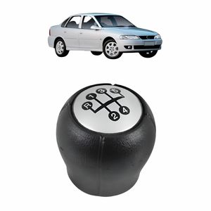 Manopla Cambio Vectra 1997 1998 1999 A 2005 Preto 5 Marchas