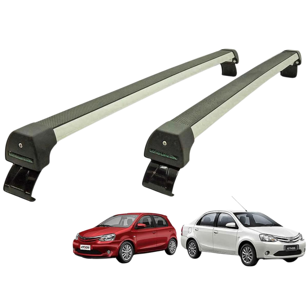 Rack Aluminio Etios 2013 2014 2015 A 2020 4 Portas - Fuscão Preto