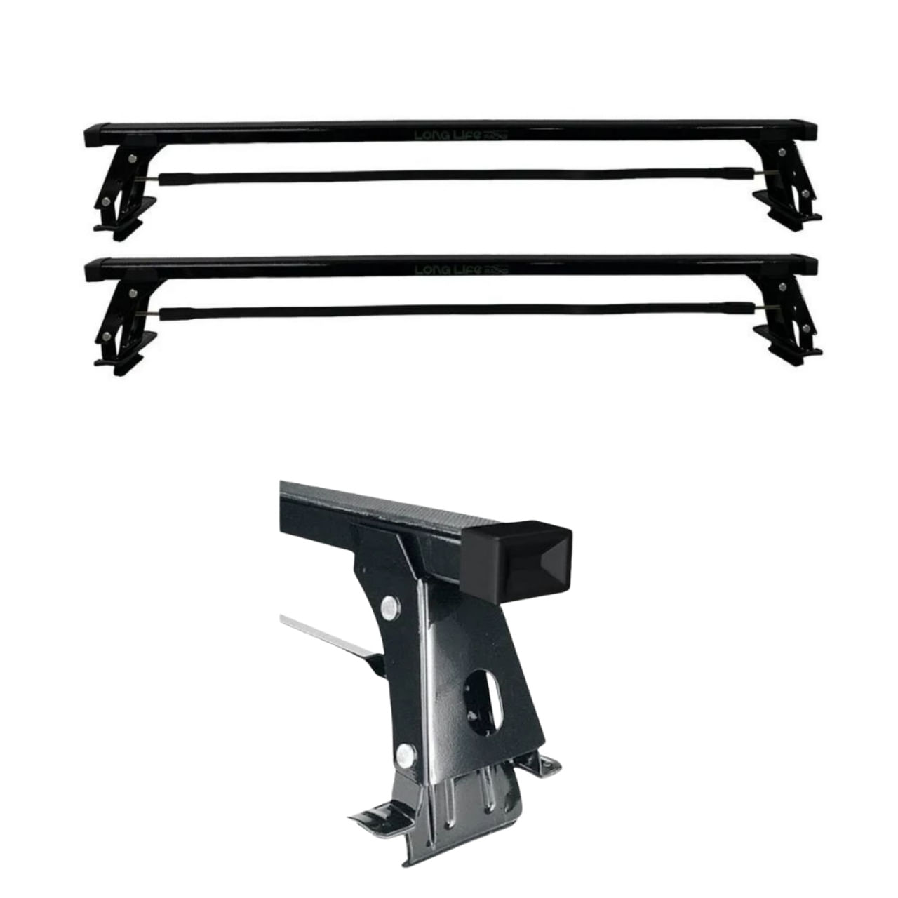 Rack Aluminio Argo Uno 2011 A 2020 4 Portas - Fuscão Preto