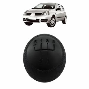 Manopla Cambio Clio 1999 2000 2001 2002 2003 Preto
