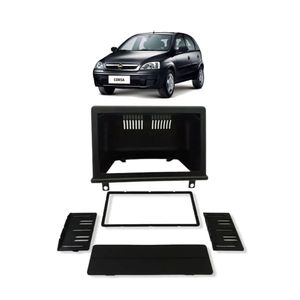 Moldura 2 Din Corsa 1994 1995 1996 A 2016 Preto