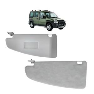 Quebra Sol Doblo 2001 A 2009 Cinza