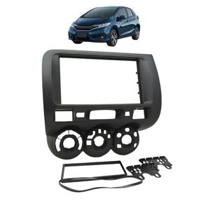Moldura Radio 2 Din Fit 2004 2005 2006 2007 2008 Grafite
