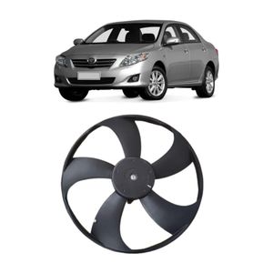 Motor Ventilador Radiador Corolla 2008 A 2013 Com Ar
