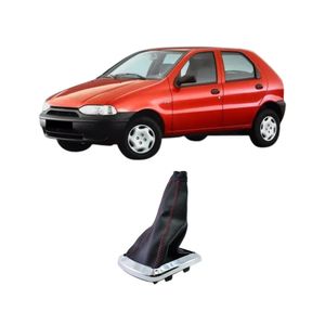 Coifa Esport Preta Aro Cromado Sem Manopla Palio 1996 A 2006