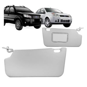 Quebra Sol Fiesta Ecosport 2003 2004 A 2013 Com Espelho