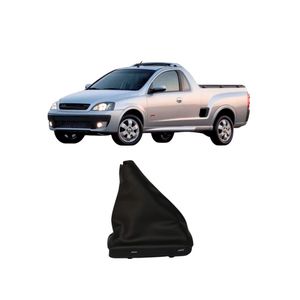 Coifa Freio De Mao Preta Com Base Corsa Montana 2002 A 2012