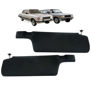Quebra Sol Opala Caravan 1978 79 80 A 1984 Preto Gelo