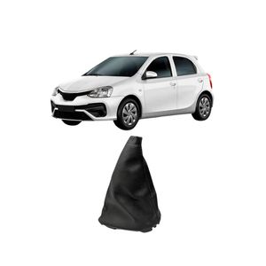 Coifa Alavanca Preta Com Base Etios 2013 A 2021