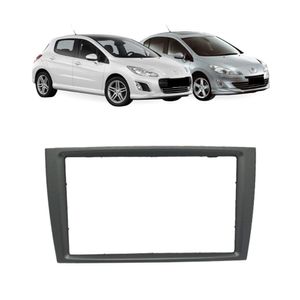 Moldura 2 Din 308 408 2007 2008 2009 2010 A 2013 7 Polegadas
