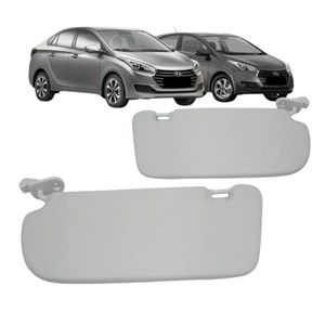 Quebra Sol Hb20 Hatch E Sedan 2012 2013 2014 A 2021 Cinza