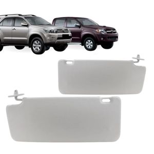 Quebra Sol Hilux Sw4 2004 2005 2006 2007 A 2014 Cinza