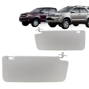 Quebra Sol Hilux Sw4 2004 2005 2006 2007 A 2014 Cinza