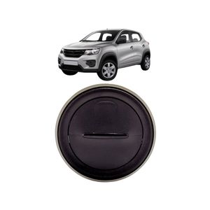 Difusor Ar Lateral Preto Kwid 2018 A 2021