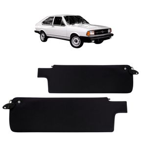 Quebra Sol Passat 1978 79 80 81 A 1992 Preto E Cinza