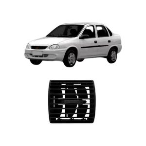 Difusor Ar Preto Classic Corsa 1994 A 2016