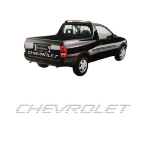 Adesivo Chevrolet Branco S10 Luxo
