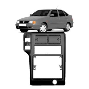 Moldura Painel Central Polo Classic 1996 A 2002 Completo