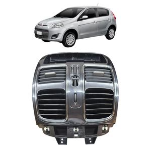 Moldura Painel Central Palio 2017 A 2018 1.3 Cinza Completo