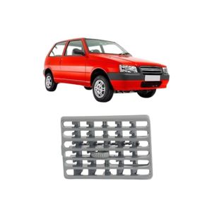 Difusor Ar Cinza Lateral C Aletas Uno Fiorino 1995 A 2010 Ld
