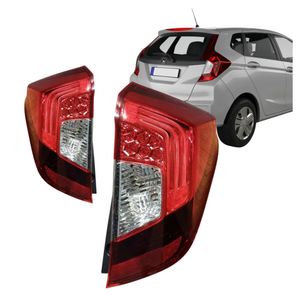 Lanterna Traseira Fit 2018 A 2021 Com Led