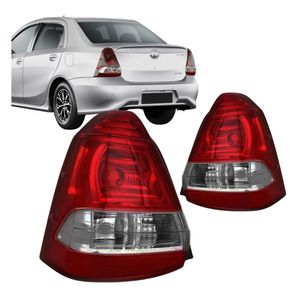 Lanterna Traseira Fit 2018 A 2021 Com Led Com Luz Neblina