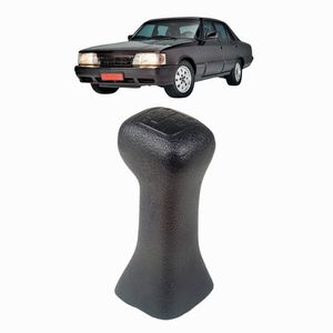 Manopla Cambio Opala Caravan 1978 A 1984 Preto 5 Marchas