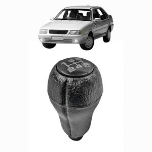 Manopla Cambio Santana 1991 1992 A 2006 Preto Acrilico Preto