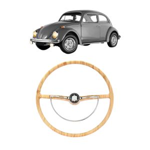 Volante Calice Fusca 1959 1960 1961 A 1976 Cedro Branco