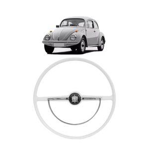 Volante Calice Fusca 1959 1960 1961 1962 A 1976 Branco