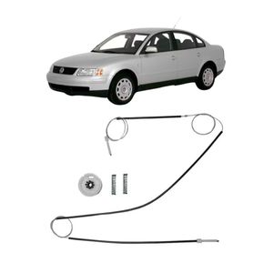 Kit Cabo Vidro Passat Alemão 1999 A 2005