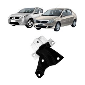 Coxim Cambio Logan Sandero 2007 ,1.6 8v Dianteiro