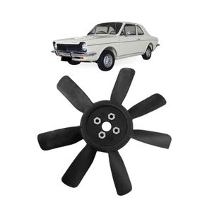 Helice Ventilador Radiador Corcel 1970 A 1977 4furos 7 Pas