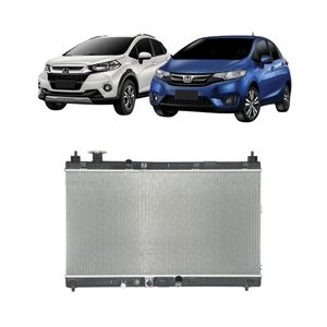 Radiador Fit 2015 A 2019 Wr-v 2018 2019 Com Ar