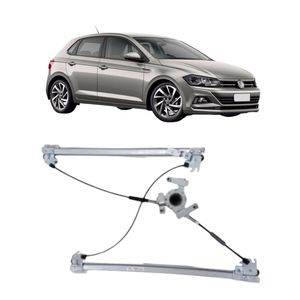 Maquina Vidro Eletrica Porta Dianteira Polo 2017 A 2023
