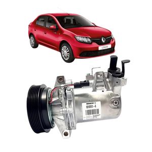 Compressor Ar Condicionado Logan Sandero 2013 A 2017 1.6 8v