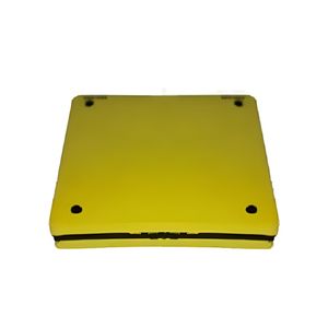 Protetor De Impacto Quadrado Amarelo E Preto