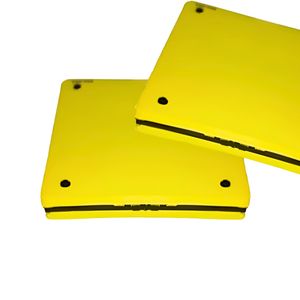 Protetor Impacto Parachoque Quadrado Amarelo Preto Amarelo