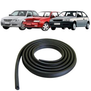Borracha Porta Com Aba Cinza Gol Parati G2 G3 G4 1996 A 2008