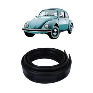 Borracha Parachoque Com Presilhas Fusca 1967 A 1994