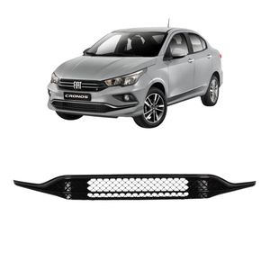 Grade Parachoque Cronos 2023 A 2025 Central Preto Fosco