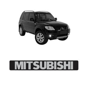 Adesivo Mitsubishi Lateral Resinado