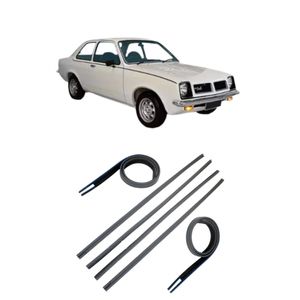 Canaleta Com Pestana 6 Pecas Chevette 1973 A 1982