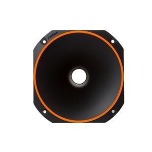 Corneta Cone Curto 1450 Laranja Fluorescente Fiamon