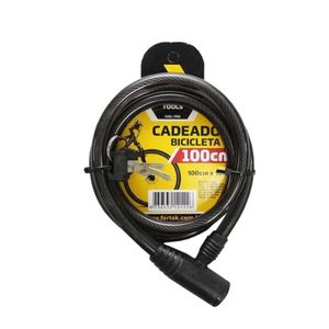 Cadeado Bike Chave 100cm X 10mm
