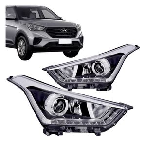 Farol Creta 2017 A 2021 Manual Cromado