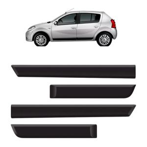 Friso Lateral Sandero 2008 2009 2010 2011 2012 2013 4 Portas