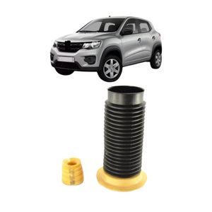 Kit Amortecedor Dianteiro Kwid17 A 2023 Coxim Batente Coifa
